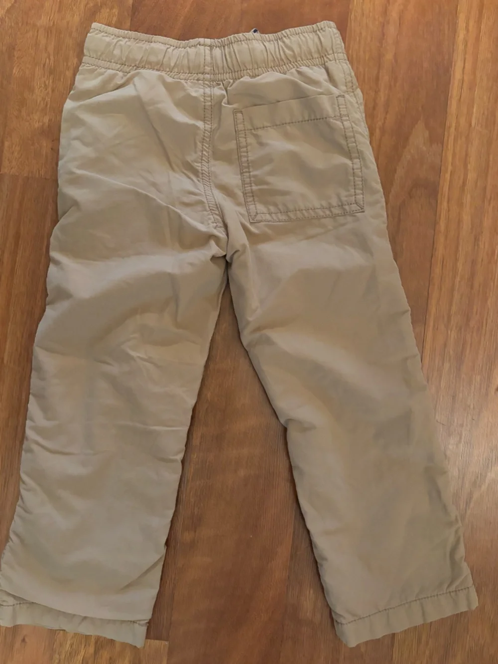 OshKosh B'gosh Navy Hoodie with Tan Fleece lined Pants Matching Set Boys 3T